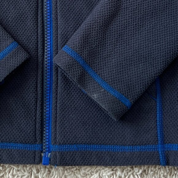 The North Face Boys Blue Fleece Jacket Full Zip Sz S (7/8) - Picture 7 of 7